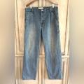 Levi's Jeans | Levi’s Vintage Carpenter Loose Straight Jeans Tag Sz 36x34 Actual 35x32.5 | Color: Blue | Size: 35