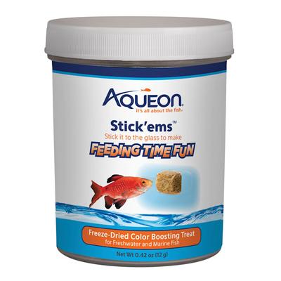 Aqueon Stick'ems Freeze-Dried Color Boosting Treat, 0.42 oz.