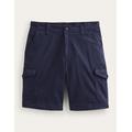 Garment Dye Cargo Shorts Navy Men Boden