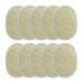 LBECLEY Shower Scrub 10 Pc Lackingone Natural Loofah Luffa Loofah Bath Shower Rubbing Tool Towel Ice Pads for Face Beauty Tools Skin Care Tools Beige