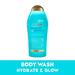 OGX Radiant Glow + Argan Oil of Morocco Extra Hydrating Body Wash 19.5 Oz
