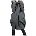 Dtydtpe Clearance Sales Shacket Jacket Women Full Zip Hoodie Long Cardigan Hooded Cardigan Jacket Coat Dress Womens Long Sleeve Tops Winter Coats for Women