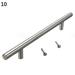 SANWOOD T Bar Knob 12mm Stainless Steel T Bar Handle Pull Knob for Kitchen Cabinet Door Drawer