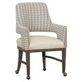 Fairfield Chair Josie Arm Chair Wood/Upholstered in Brown | 36.5 H x 22.5 W x 25.5 D in | Wayfair 8855-A4_8794 17_AlmondBuff