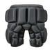 Kids Child Hip 3D Padded Shorts Protective Gear Equipment for Ski Skate Skating Skiing Volleyball Biking Snow Sports - Various Colors Black