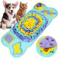 Vivifying Snuffle Mat for Dogs 28.5 Ã—13 Sniff Mat for Small Dogs and Cats Slow Eating and Keep Busy Dog Enrichment Feeder Encourage Foraging Skill Sniff Mat for Stress Relief
