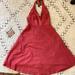 J. Crew Dresses | Jcrew Halter Dress In Crinkle Cotton Material, In Rose Color | Color: Pink/Red | Size: 6