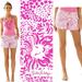 Lilly Pulitzer Shorts | Lilly Pulitzer Callahan Shorts “Get Spotted” Pink & White Animal Print Size 00 | Color: Pink/White | Size: 00