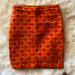 Anthropologie Skirts | Anthropologie-Beautiful And Stylish Skirt | Color: Orange/Red | Size: 8