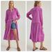 Anthropologie Dresses | Anthropologie Pilcro Purple Pink Kimberly Tiered Midi Dress Size Xs | Color: Pink/Purple | Size: Xs