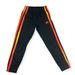 Adidas Bottoms | Adidas Black Sweat Pants Fire Red Orange Stripes Youth Kids Size M 10/12 | Color: Black/Red | Size: Unisex 10/12