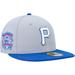 Men's New Era Gray/Blue Pittsburgh Pirates Dolphin 59FIFTY Fitted Hat