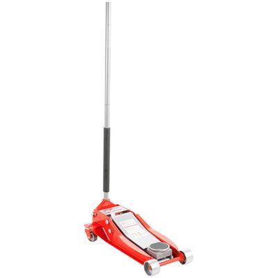 Rangierwagenheber HOLZMANN "RWH400", schwarz (rot, silberfarben, schwarz), B:36cm H:17cm L:76,5cm, Aluminium, Stahl, Fahrzeugheber, in Werkstattqualität