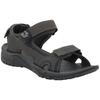Sandale JACK WOLFSKIN "LAKEWOOD CRUISE SANDAL M", Gr. 43, grau (phantom), Synthetik, sportlich, Schuhe, mit Klettverschluss