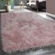 Hochflor-Teppich PACO HOME "Glamour 300" Teppiche Gr. B/L: 80 cm x 300 cm, 70 mm, 1 St., rosa Esszimmerteppiche