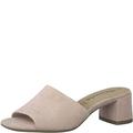 Tamaris Damen Pantoletten, Frauen Slipper,TOUCHit-Fußbett,Mules,Gartenschuhe,Sommerschuhe,sommerclogs,Sandalen,Freizeitschuhe,Powder,37 EU