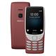 Nokia 8210 all carriers, 0.05gb, Feature Phone with 4G connectivity, large display, built-in MP3 player, wireless FM radio and classic Snake game (Dual SIM) – Red (Renewed)