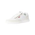 Levis Footwear and Accessories Reece, Men's Trainers, Regular White, 45 EU, Regular White, 10.5 UK