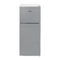 Willow WTM118S 118L Top Mount Fridge Freezer with 4* Freezer Rating, Adjustable Thermostat, Mark-Proof Finish, 2 Years Manufacturer’s Warranty - Silver