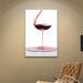 Latitude Run® Red Wine Graphic Art on Canvas Metal in Red/White | 48 H x 32 W x 2 D in | Wayfair B67B6572DF2A4AD3BCC6B7BC8C8A3B20