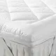 John Lewis Synthetic Soft Touch Washable Dual Layer 6cm Deep Mattress Topper