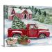 The Holiday Aisle® Christmas Tree Farm by Susan Winget - Wrapped Canvas Painting Canvas | 24" H x 30" W | Wayfair C96E98CFB33B401DBAFEDCAE78FF0DF9