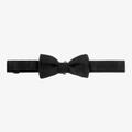 Emporio Armani Boys Black Silk Bow Tie