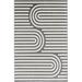 Gray 118 x 94 x 0.28 in Area Rug - Orren Ellis Henrikki Geometric Machine Tufted Indoor/Outdoor Area Rug | 118 H x 94 W x 0.28 D in | Wayfair