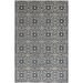 Blue 62.99 x 39.37 x 0.28 in Area Rug - Bungalow Rose Geometric Machine Tufted Indoor/Outdoor Area Rug | 62.99 H x 39.37 W x 0.28 D in | Wayfair