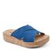 Earth Scout - Womens 10 Blue Sandal Medium