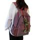 High School Backpack Aesthetic Laptop Backpack for School Women Girls Light Academia Backpack Bookbag Back to School Backpack Supplies(Red)