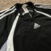 Adidas Shirts | Adidas Men's Bicycling Shirt Size Large V-Neck Black With White And Grey Accents | Color: Black/White | Size: L