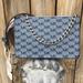 Michael Kors Bags | Nwt Michael Kors Pull Chain Monogram Belt Bag Blue M | Color: Blue | Size: M