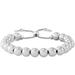 Giani Bernini Jewelry | Nwt Giani Bernini Sterling Silver Adjustable Beaded Bolo Italian Bracelet | Color: Silver | Size: Os