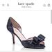 Kate Spade Shoes | Free Shipping: Kate Spade Navy Heels W/ Bow | Color: Blue | Size: Various