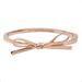 Kate Spade Jewelry | Kate Spade Rose Gold Skinny Mini Bow Bangle Bracelet | Color: Gold/Pink | Size: Os