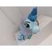 Disney Toys | Disney Raya And The Last Dragon Talking Sisu 18" Blue Plush Stuffed Animal Toy | Color: Blue | Size: Osbb