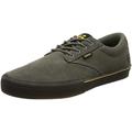 Etnies Men's Jameson Vulc Skate Shoe, Grey/Black/Gold, 12 UK