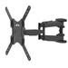 Kanto Tilt Wall Mount for Greater than 50" Screens Holds up to 77 lbs in Black | 17.1 H x 19.1 W in | Wayfair M600