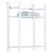Monarch Specialties Inc. Bathroom Accent, Shelves, Storage, Metal, Tempered Glass, Contemporary, Modern Glass/Metal in White | Wayfair I 3425