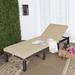 Outdoor Rattan Lounge Chair Recliner Adjustable