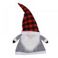 Final Clearance! 26 Inch Christmas Tree Topper Gnome Swedish Tomte Gnome Christmas Hanging Ornaments Plush Scandinavian Santa Gnomes Decor