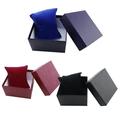 Naierhg Faux Leather Jewelry Wrist Watches Holder Display Storage Box Organizer Case Gift