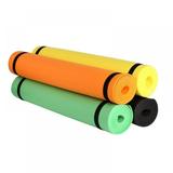 Shop Clearance! 173cm Extra Thick Yoga Mats High Density Anti-Tear Exercise Yoga Mat with Carrying Strapï¼ŒLose Weight Fitn Exercise Pad Yellow