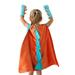 Kids Halloween Costume Dinosaur Cape with Bracer Cloak Witch Wizard Costume Cape Children Magician Dress up Outfit