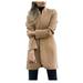 Dtydtpe Clearance Sales Shacket Jacket Women Hairy Open Front Short Cardigan Suit Jacket Solid Long Coat Womens Long Sleeve Tops Winter Coats for Women