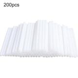 SANWOOD Lollipop Sticks 200Pcs Plastic Sucker Sticks Lolly Lollipop Candy Chocolate DIY Decorating Mold