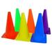 Olympia Sports CO061P 12 in. Poly Cones - Set of 6 Colors