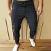 Man Casual Joggers Pants Sweatpants Cargo Combat Zip Up Sports Workout Trousers