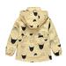 Aayomet Coat For Baby Boy Boy s Waterproof Ski Snow Jacket Hooded Lined Windproof Winter Jacket Khaki 9-10 Years